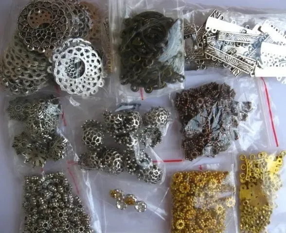 Элементы для изготовления бижутерии, декора, скрапбукинга, металл 3