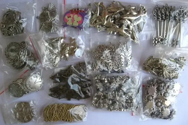 Элементы для изготовления бижутерии, декора, скрапбукинга, металл 7