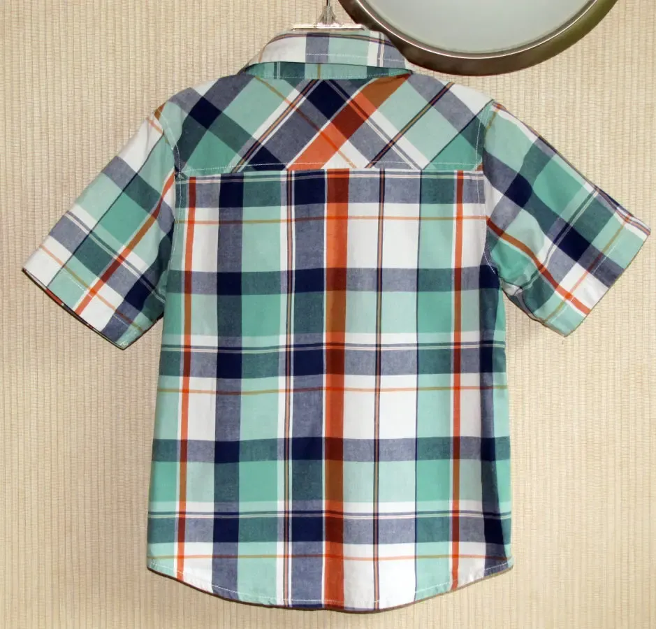 Замечательная рубашка из натуральной ткани, от 3 до 5 лет 3