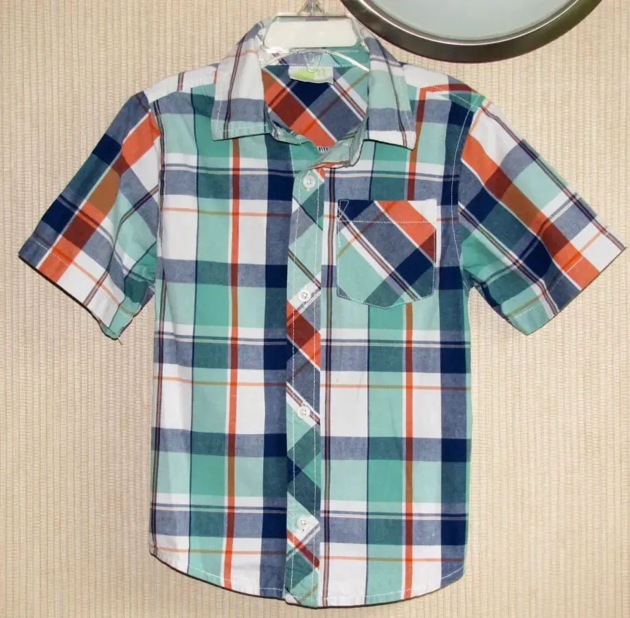 Замечательная рубашка из натуральной ткани, от 3 до 5 лет 2