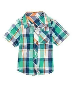 Замечательная рубашка из натуральной ткани, от 3 до 5 лет