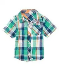 Замечательная рубашка из натуральной ткани, от 3 до 5 лет