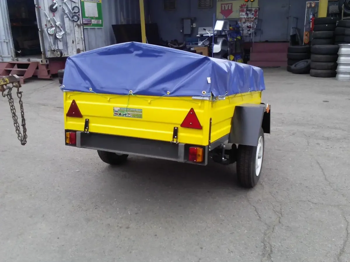 Тент на прицеп. Тент для прицепа легкового автомобиля. 2