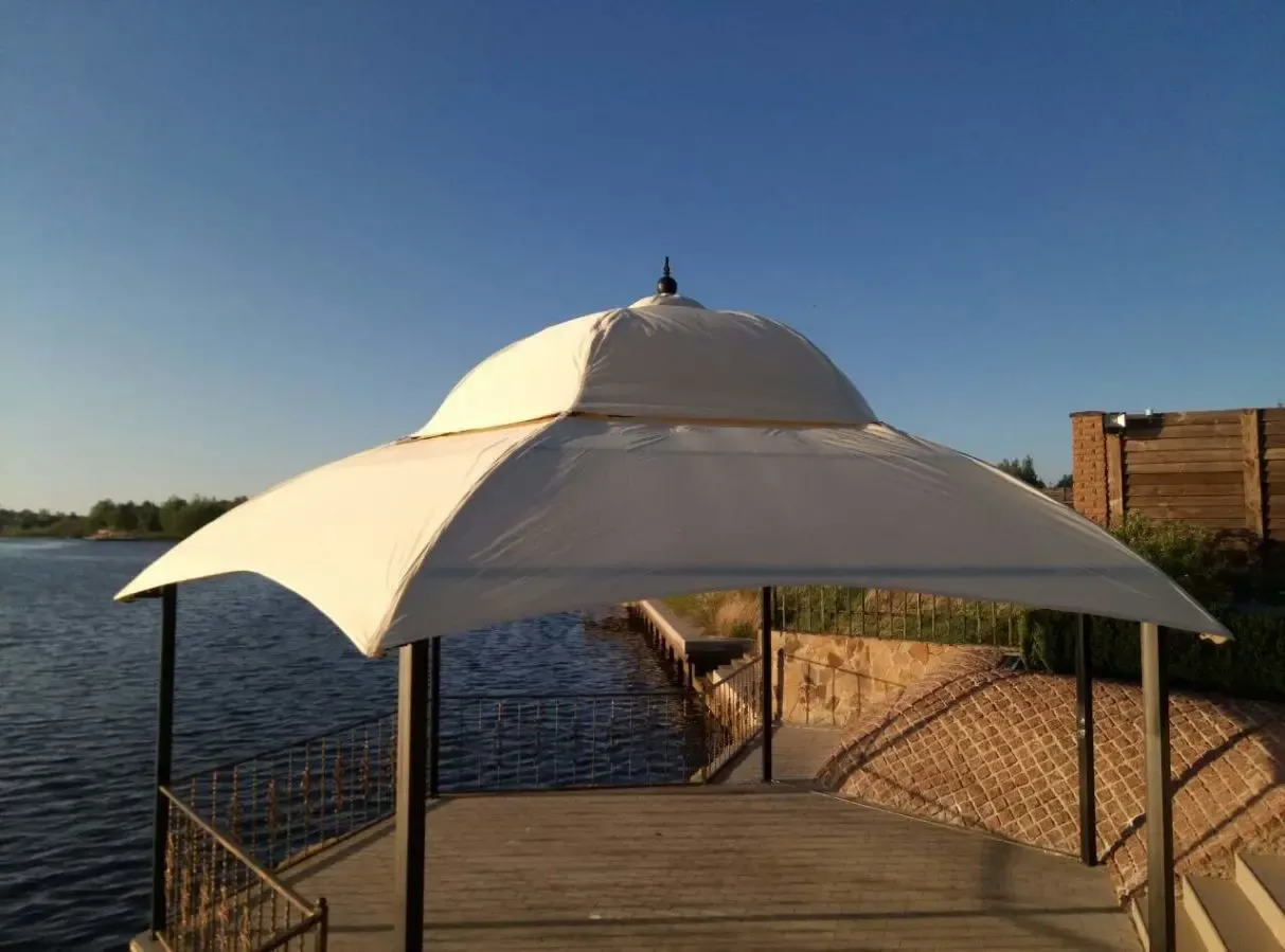 Тент на беседку. Тент накрытие на террасу, веранду, пристройку. 5