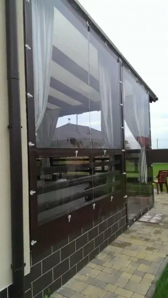 Мягкие окна из ПВХ ткани 3