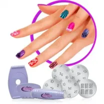Набор для стемпинга и росписи ногтей Salon Express,Салон Экспресс