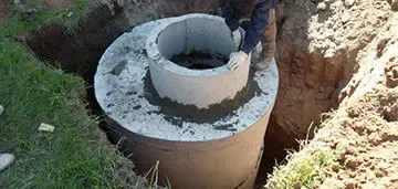 Бетонні кільця Каналізаційні круги септики колодязь Копання септиків 5
