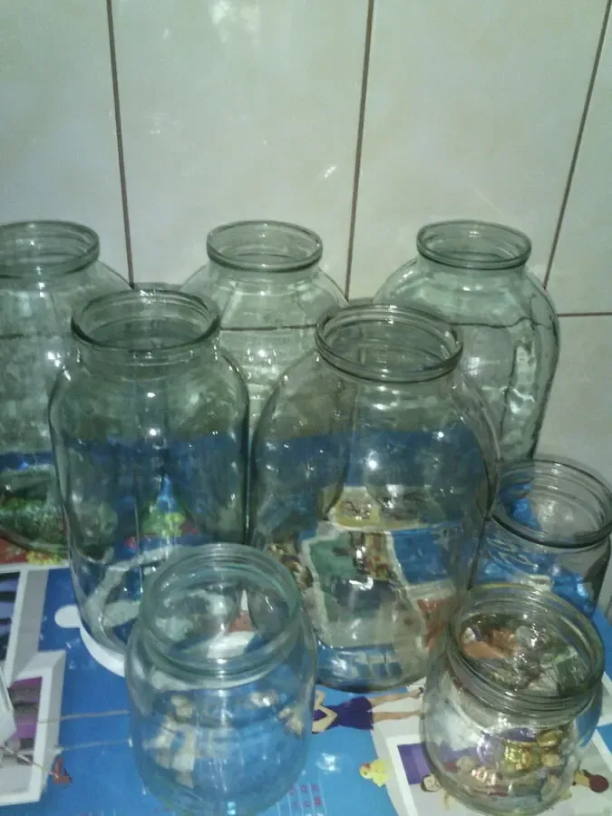 Стеклянные банки. 2