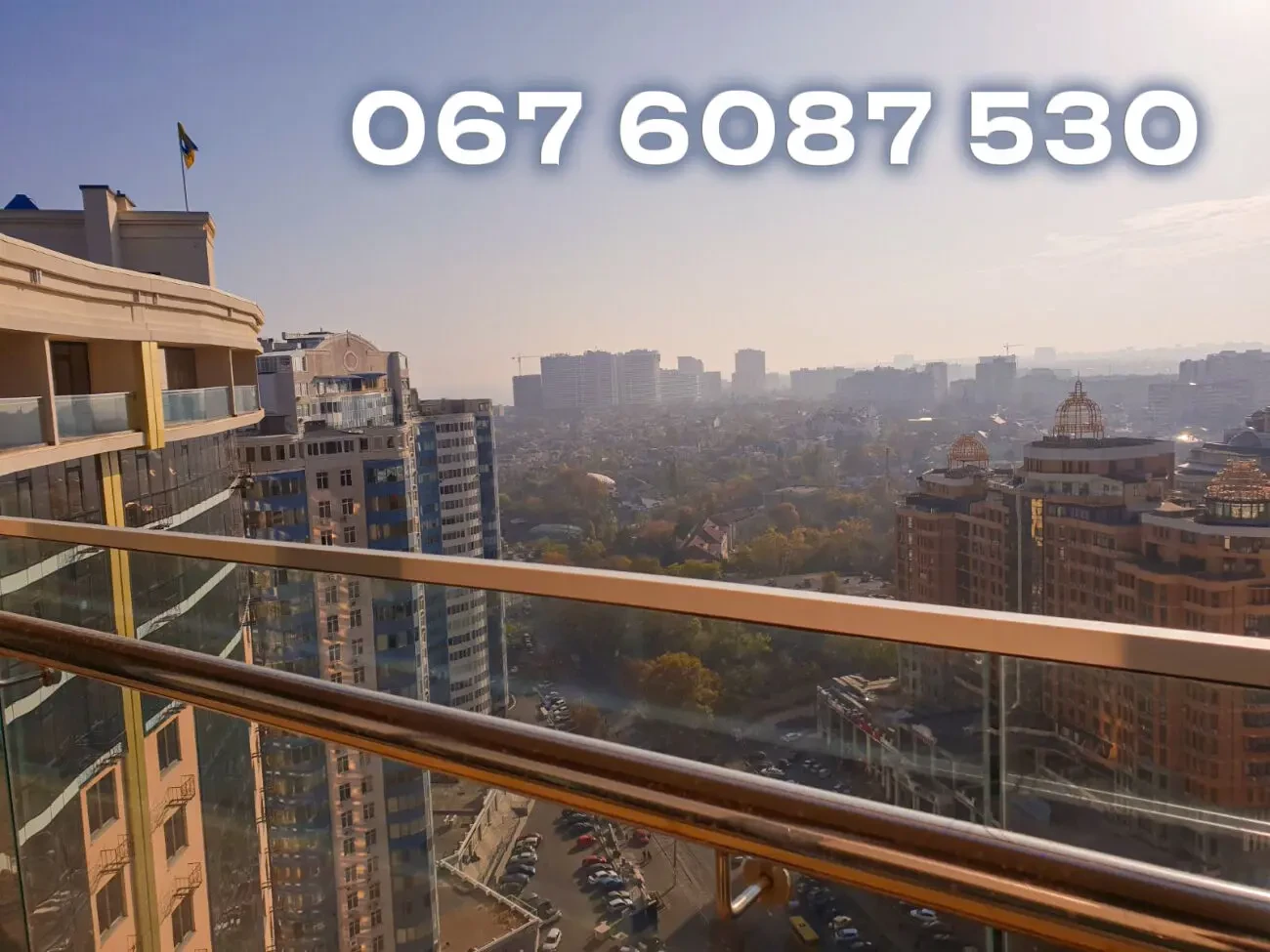 Перила Стеклянные перила для лестниц 7