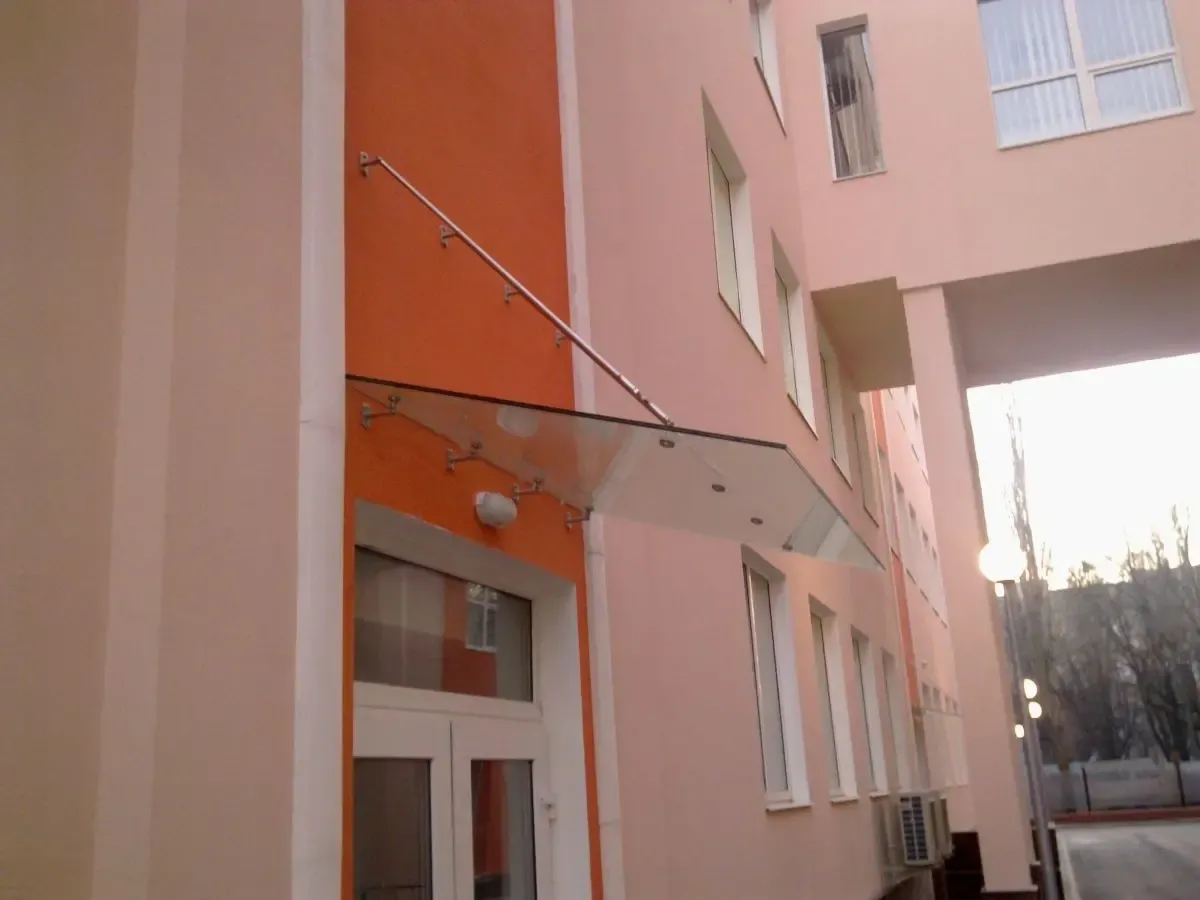 Перила Стеклянные перила для лестниц 8