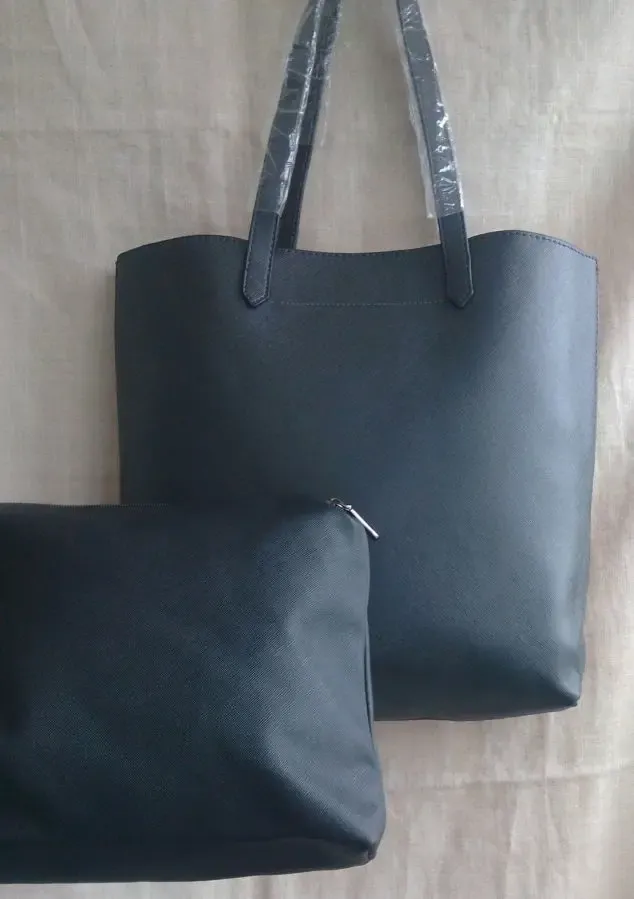 2в1 Сумка шоппер с косметичкой недорого 6