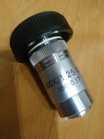 Объектив для микроскопа 100x (ахроматический) новый