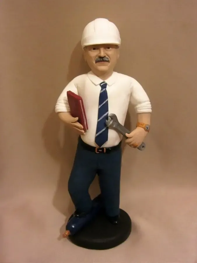 Шаржевые статуэтки по фото на заказ, портерные фигурки ручной работы 2