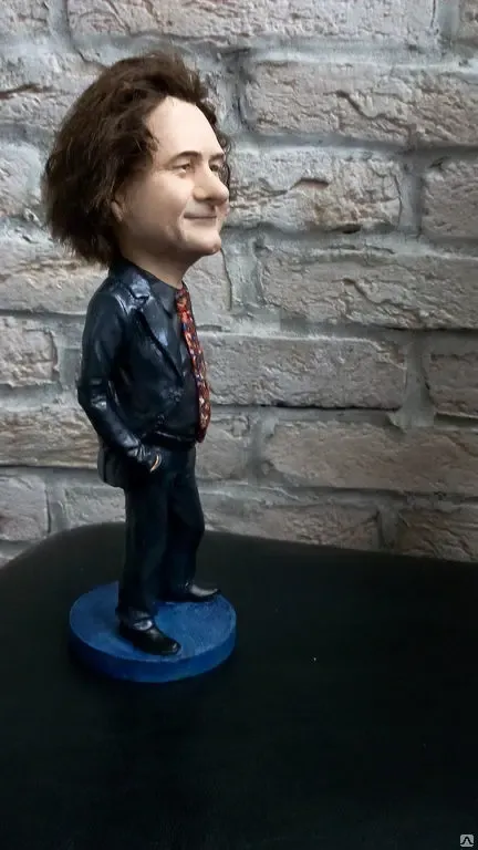 Шаржевые статуэтки по фото на заказ, портерные фигурки ручной работы 5