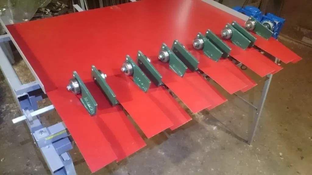 Листогибочный станок (листогиб) ручной длина 3500, глубина 625 4