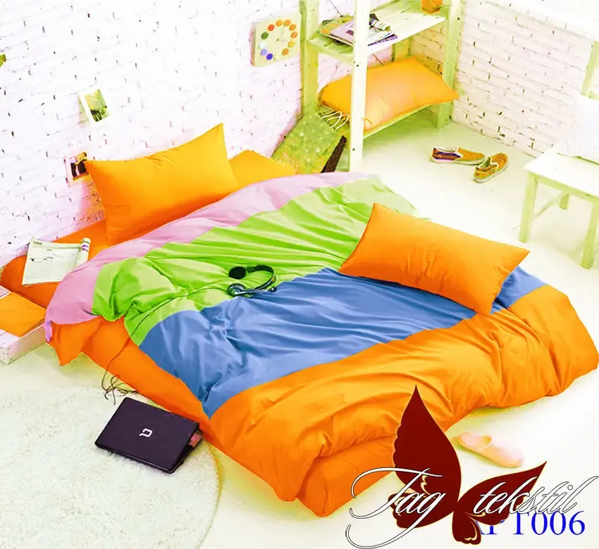 Комплект постельного белья, Color mix 6