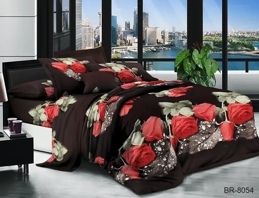 Комплект постельного белья, Поликоттон 3D 3