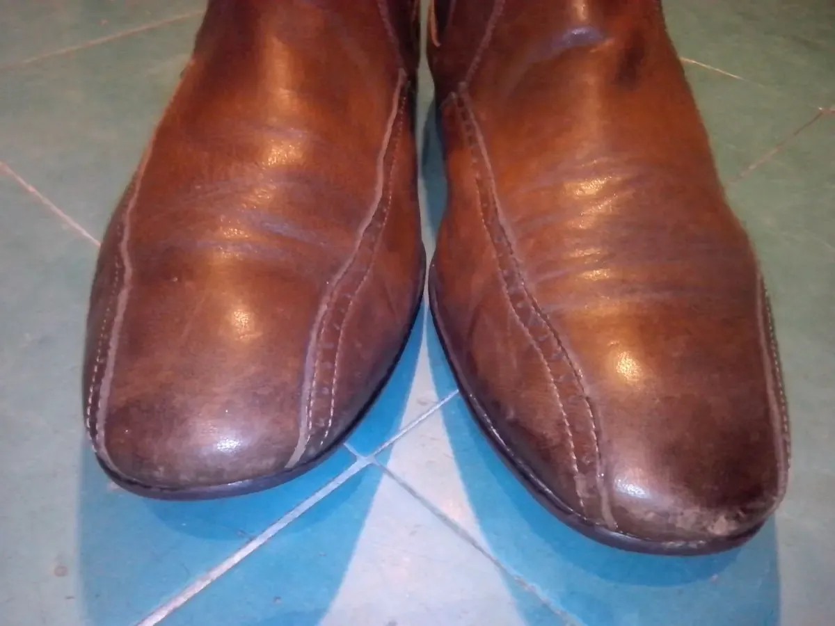 Сапоги мужские kurt geiger. Кожа. 43 размер. Коричневые. Англия 6