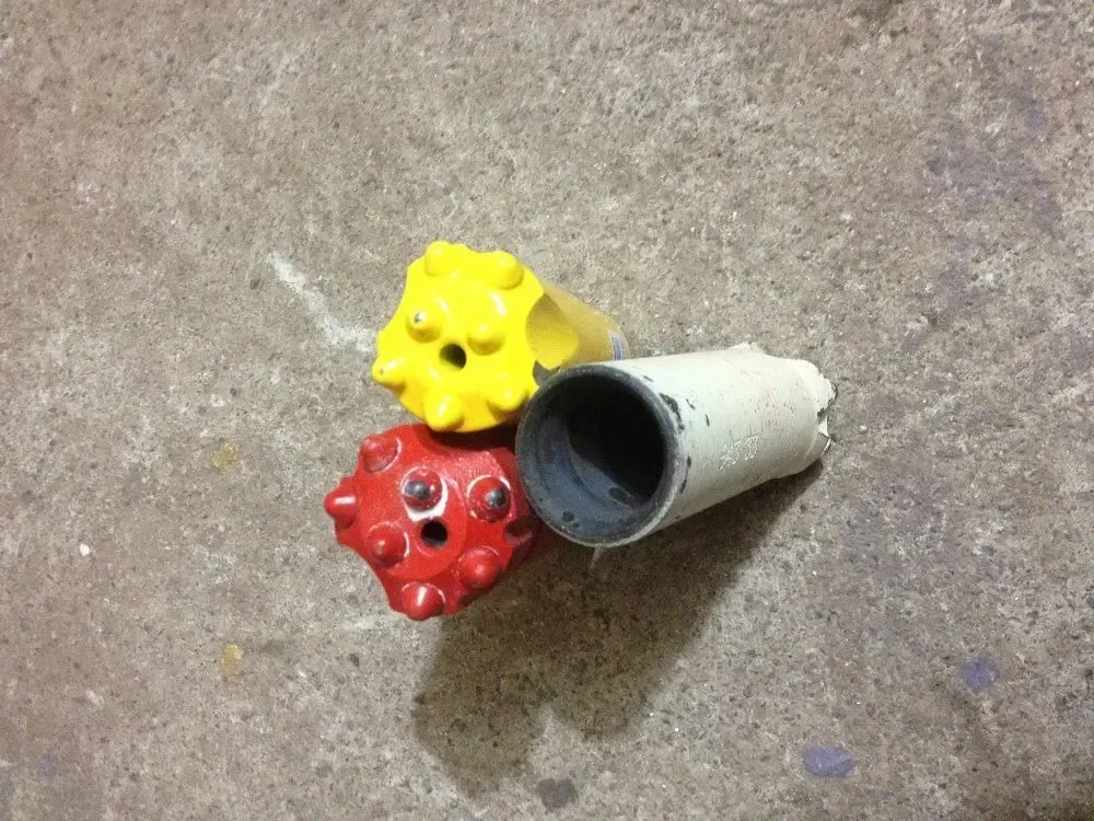 Коронка буровая кнш-32-22 резьба, конус. 2