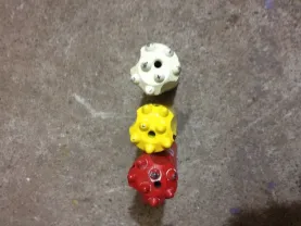 Коронка буровая кнш-32-22 резьба, конус.