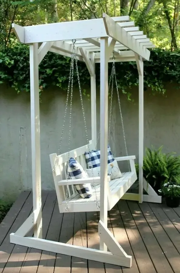 Качель садовая.  Дачная качель. Гойдалка. Садовая гойдалка. 7