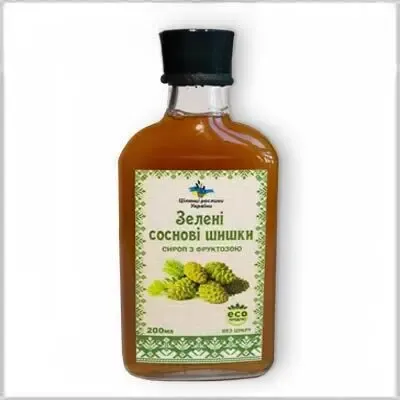 Сосновые шишки сироп