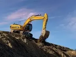 Рытье котлованов экскаваторы самосвалы