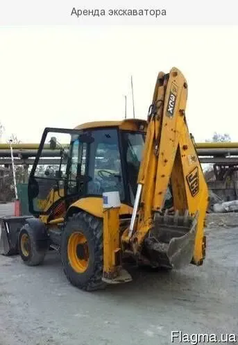 Рытье котлованов экскаваторы самосвалы 3