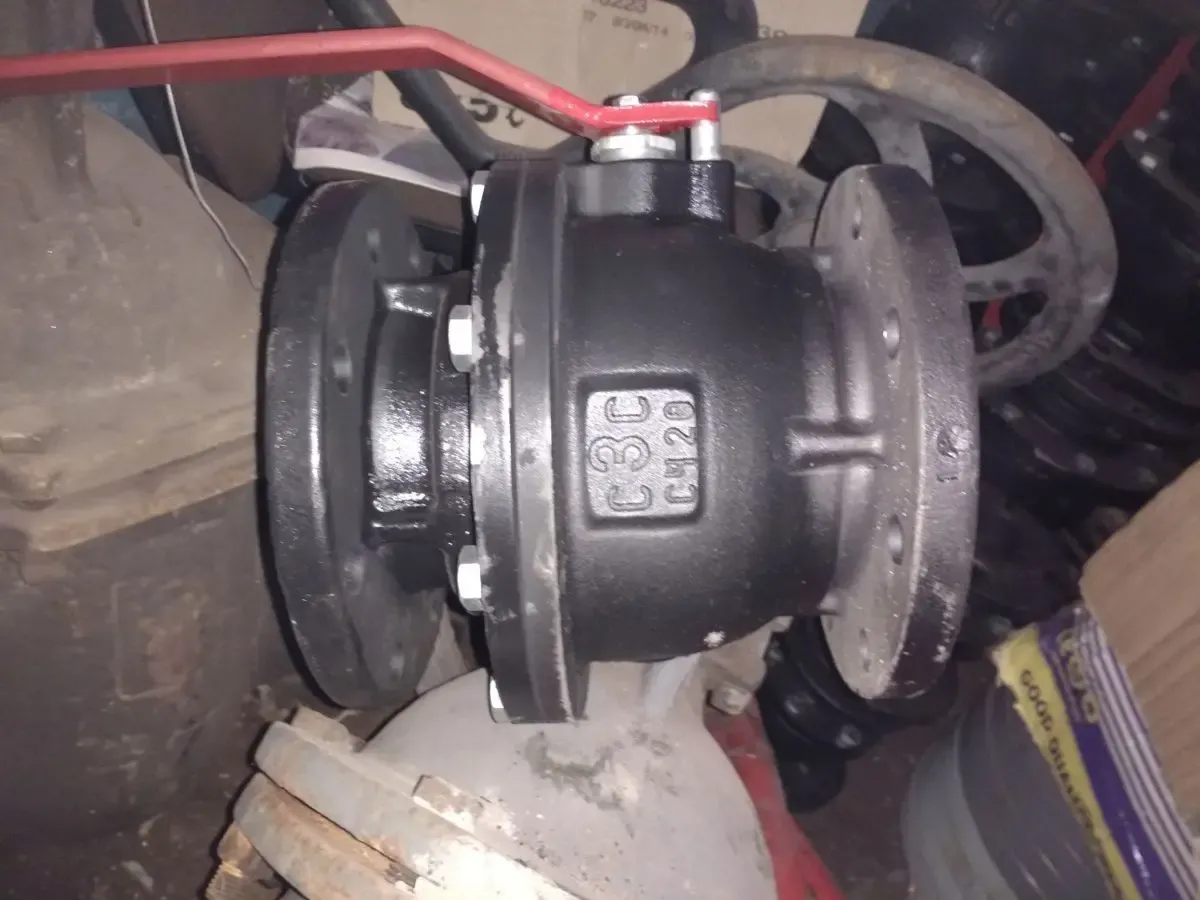 Кран задвижка шаровая 100мм на ассенизатор илосос септик кран Ду100 5