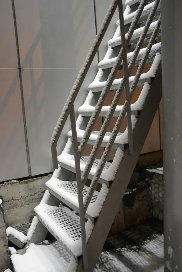 Металлические лестницы, наружные 