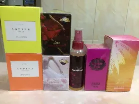 Avon Latin sensation ,True temptation,Butterfly,Ballroom beauty,Unigue