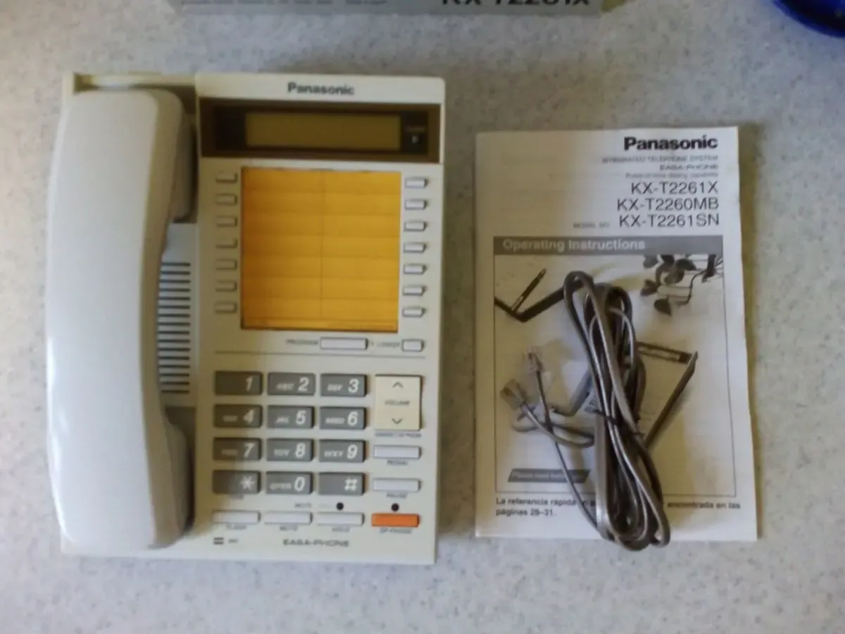 стационарный телефон Technics KX-T2261X 2