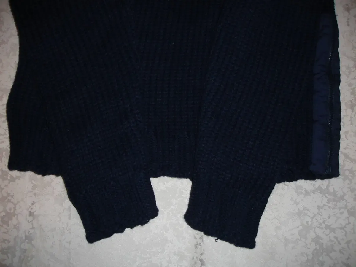 Кофта/светр XL темно-синій, новий, грубої в'язки, теплий, чоловічий 5
