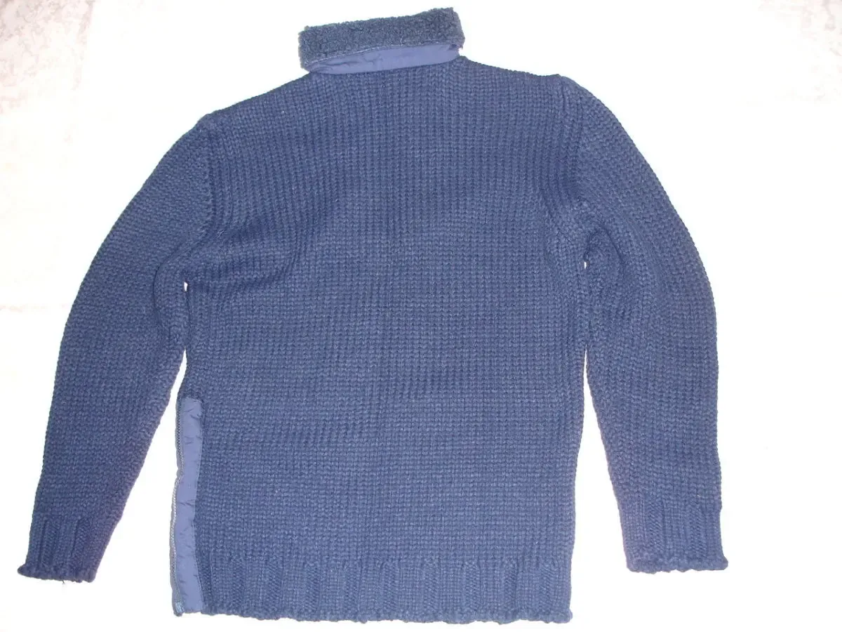 Кофта/светр XL темно-синій, новий, грубої в'язки, теплий, чоловічий 3