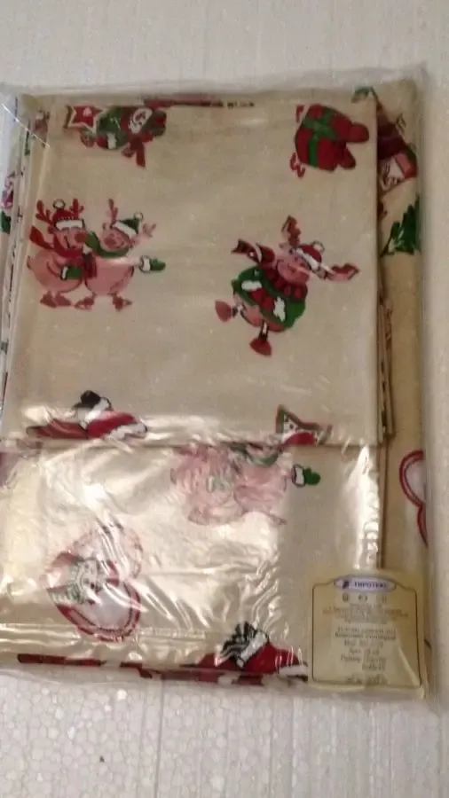 комплект столовый новогодний 5