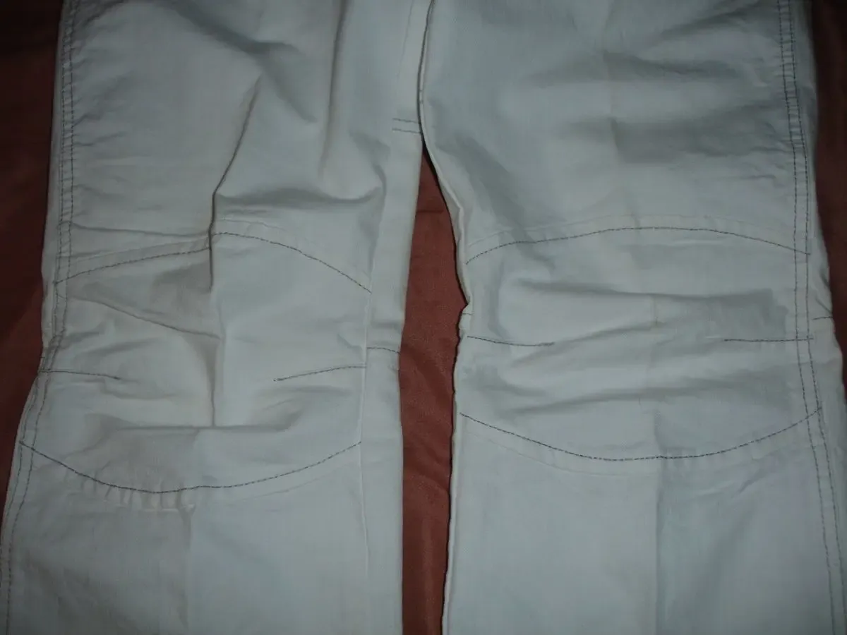 Джинсы/ДЖИНСИ 48-50 р. (W34 L32), БІЛІ, чол., прямі. Німеччина. НОВІ. 3