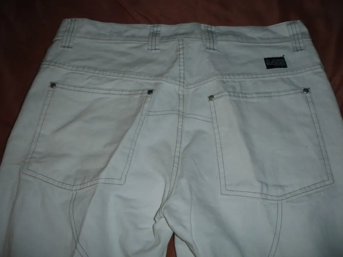 Джинсы/ДЖИНСИ 48-50 р. (W34 L32), БІЛІ, чол., прямі. Німеччина. НОВІ. 10