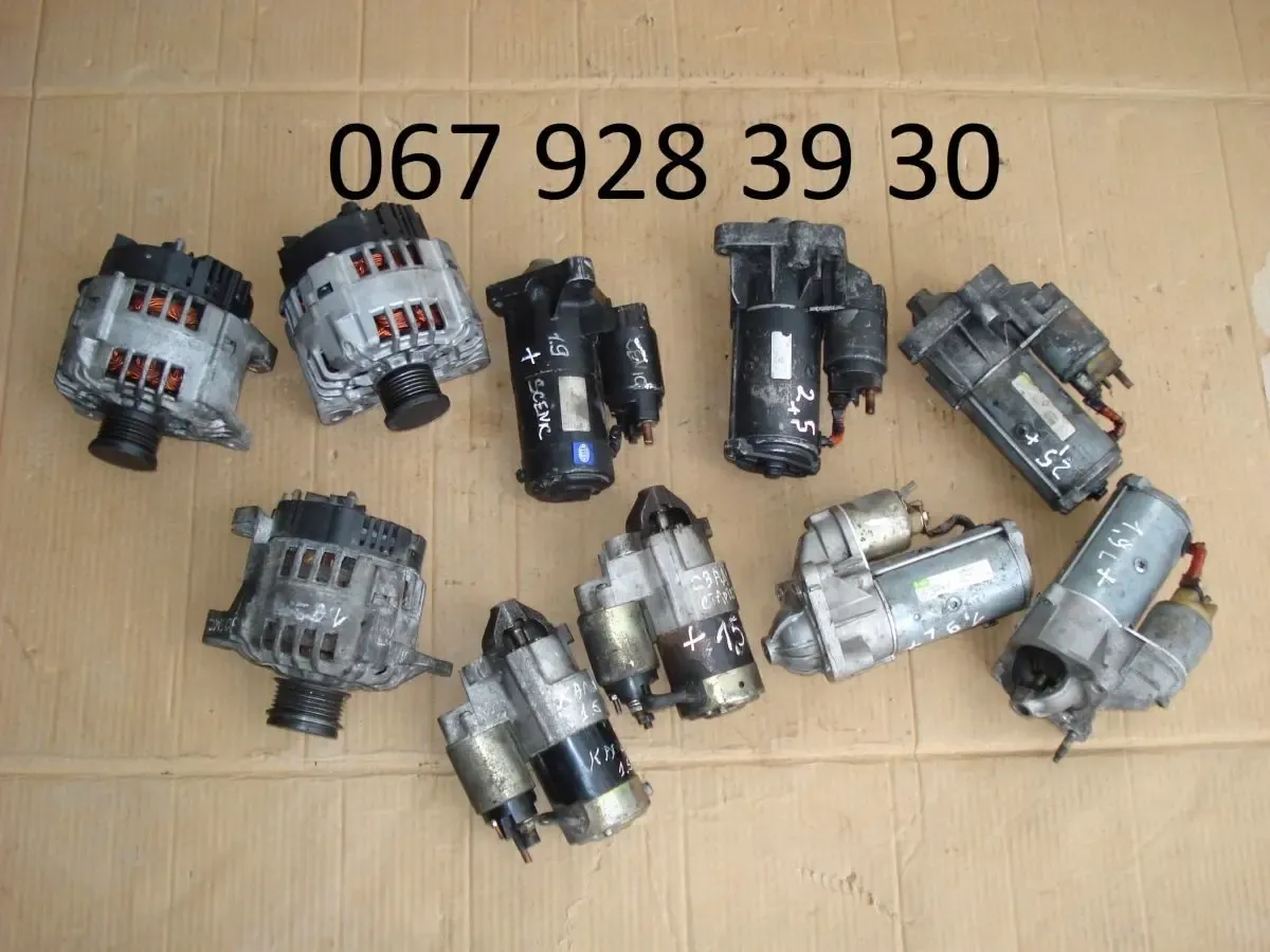 Стартер Генератор Renault Trafic Opel Vivaro Primastar 1.9 2.0 2.5 dci