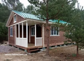 Домики деревянные дачные. Зимние цены, скидки. Работаем круглогодично.