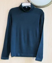 Замечательный гольф цвета морской волны, от 4 до 6 лет