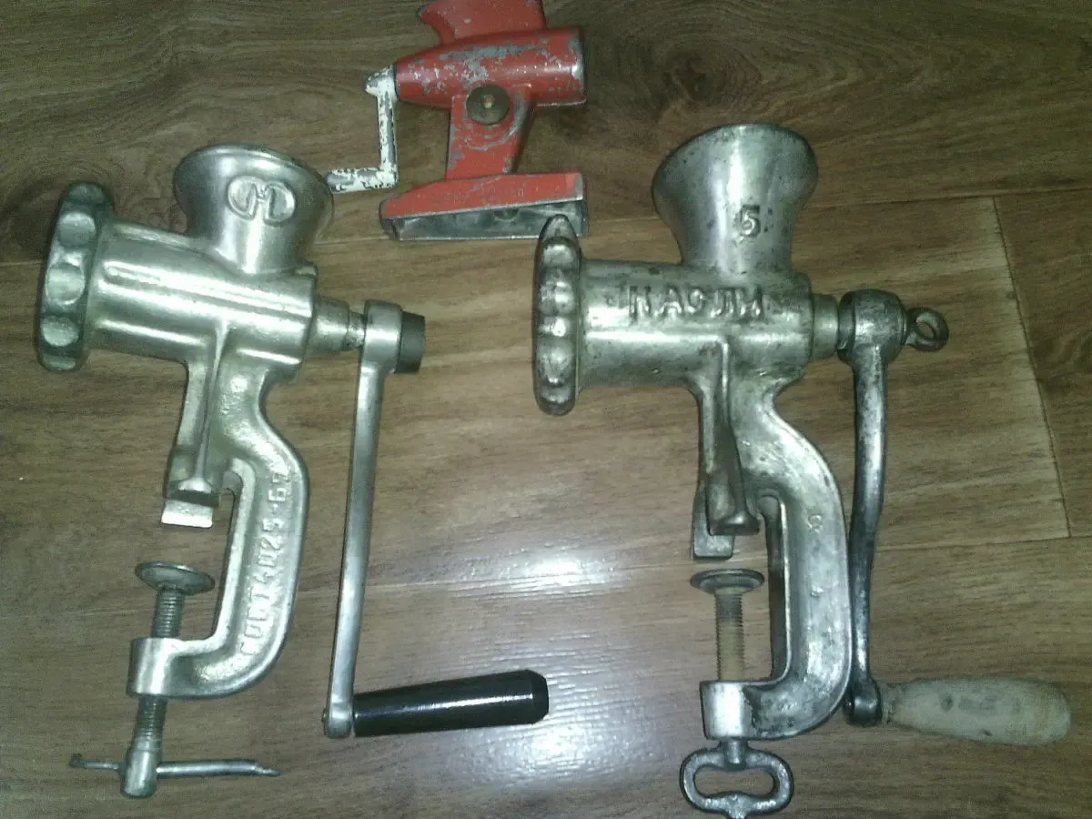 мясорубка советская.