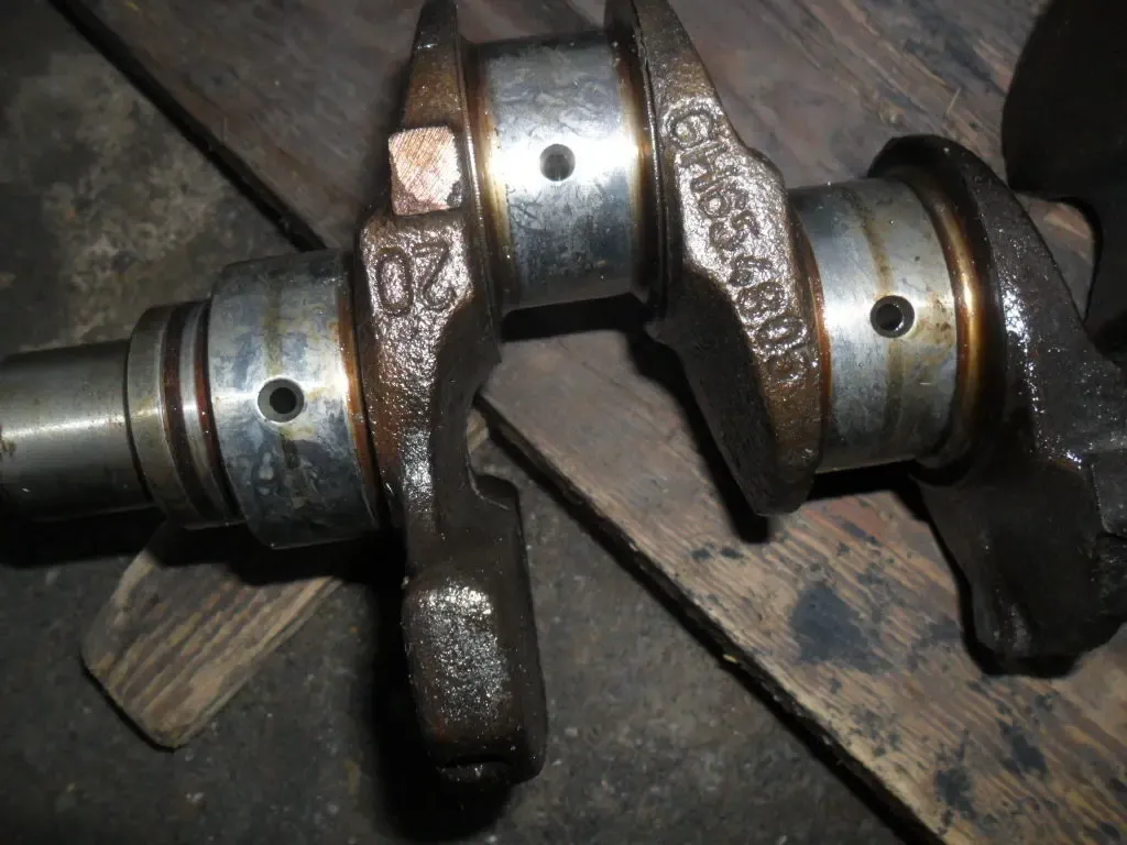 Коленвал Фиат Браво, Брава 1.6, 16 клапанов, стандарт, оригинал 9