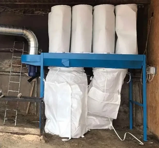 Аспирация стружкопылесос вытяжка под биг бег, биг-бэг 2