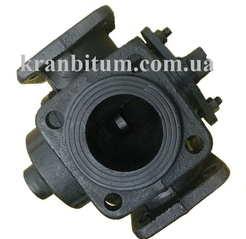 Кран бітумний триходовий К-80-ІІІ-00, прохідний К-80-І-000