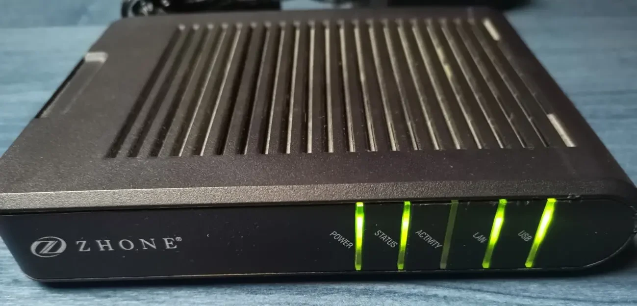 Модем (ADSL - маршрутизатор) ZHONE 6211-I3-302. CPE Router. Глючний! 2