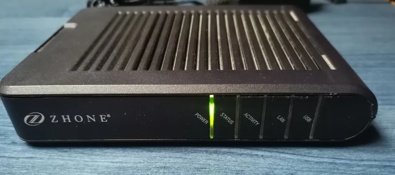 Модем (ADSL - маршрутизатор) ZHONE 6211-I3-302. CPE Router. Глючний! 3