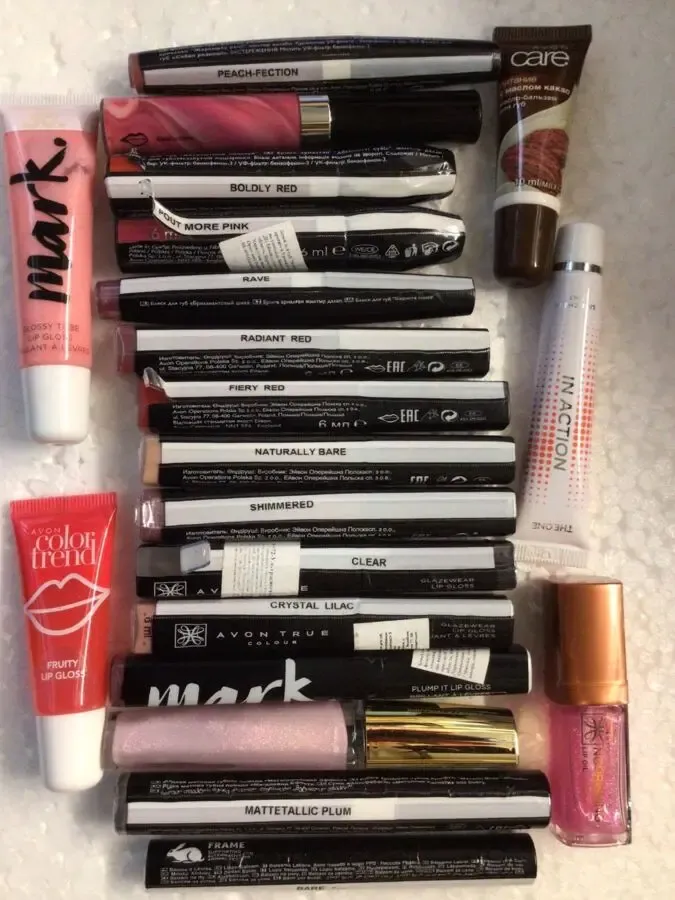 Раритетные блески Avon