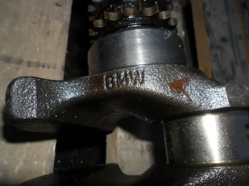 Коленвал БМВ 1726457, M50, E34, оригинал BMW GGG70 5