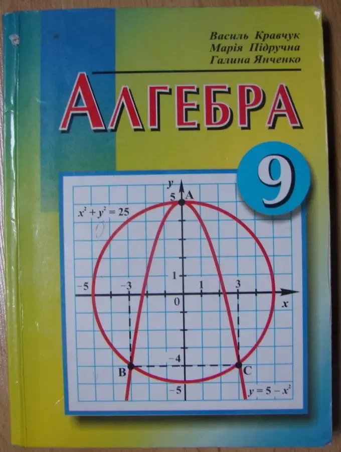 Алгебра. 9 клас