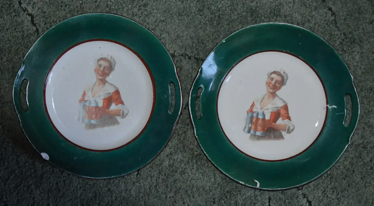 Старинные антикварные бдюда. 5